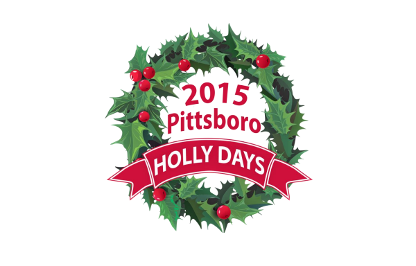 Pittsboro Holly Days 2015 logo