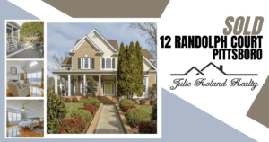 12 Randolph Court Pittsboro Sold Banner