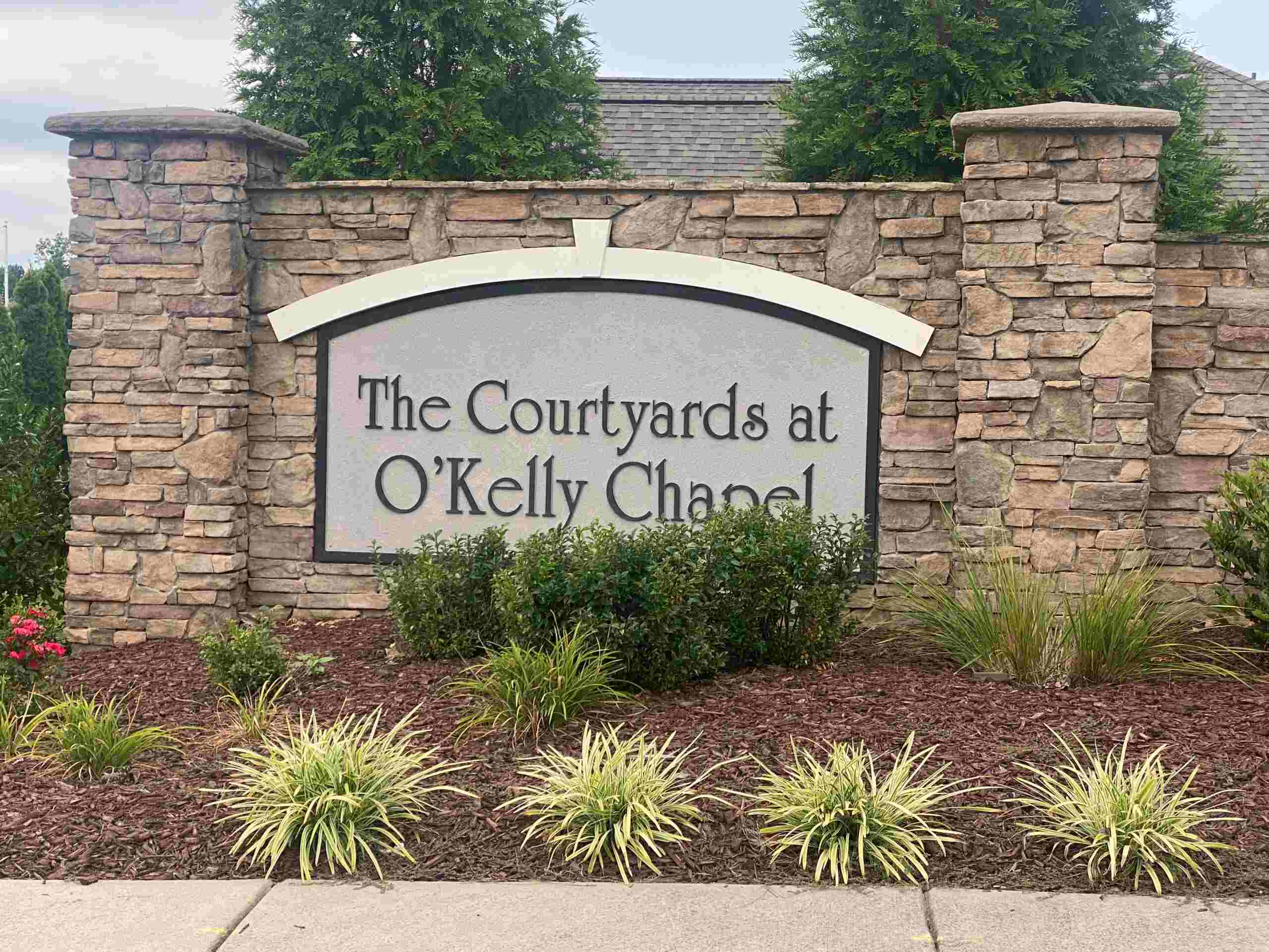 The Courtyards on O Kelly Chapel Name Board